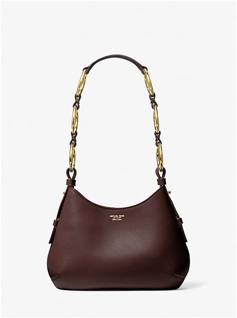 Bardot Mini Leather Hobo Shoulder Bag 